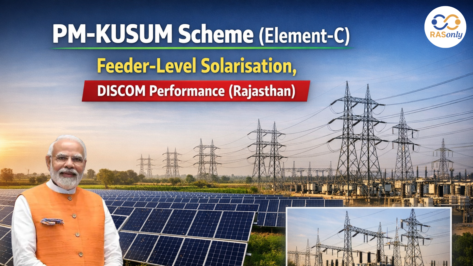 PM-KUSUM Component-C: Rajasthan DISCOMs Get Gold Award