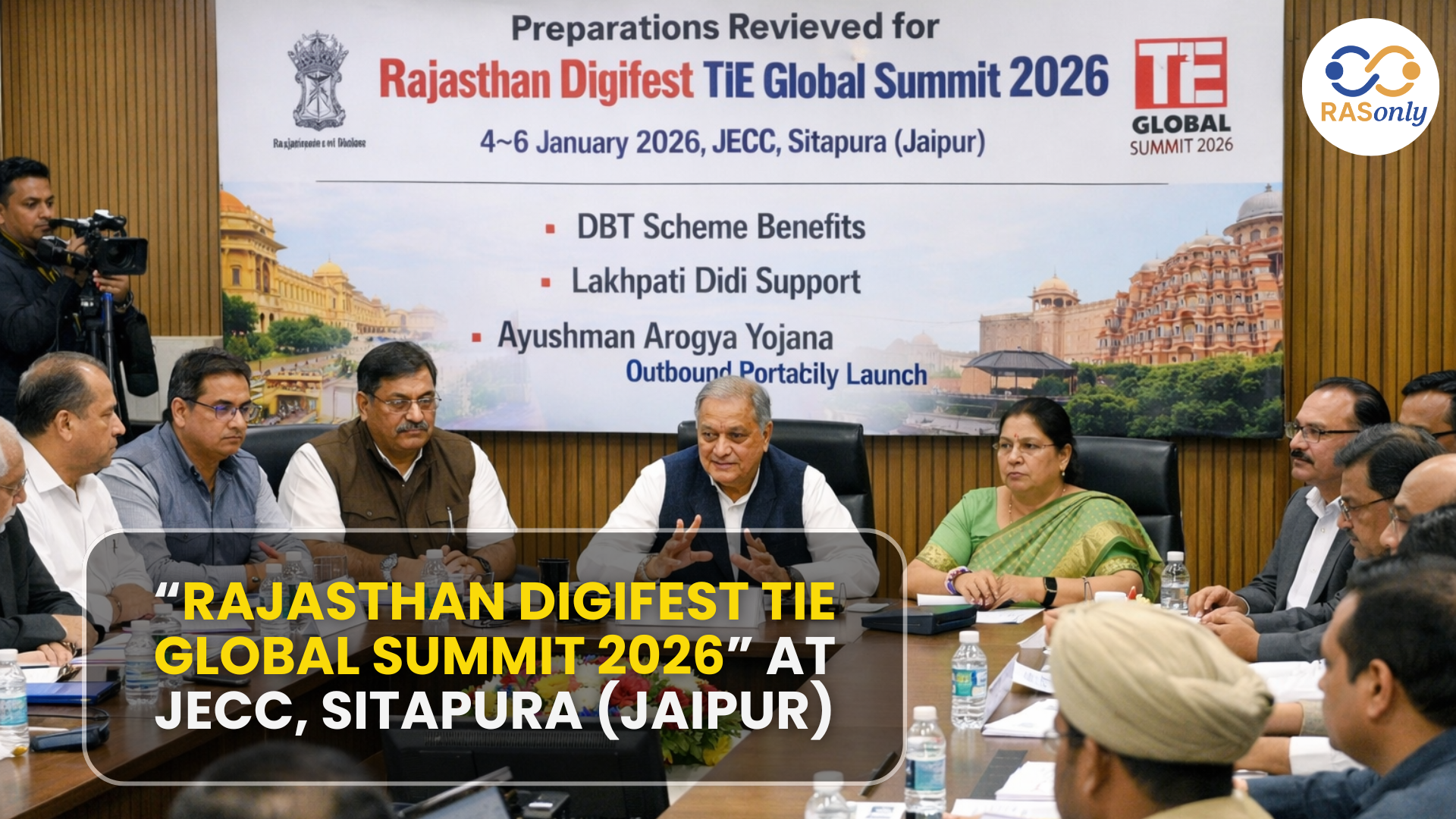 Rajasthan Digifest TiE Global Summit 2026 at JECC Jaipur | Jan 4–6