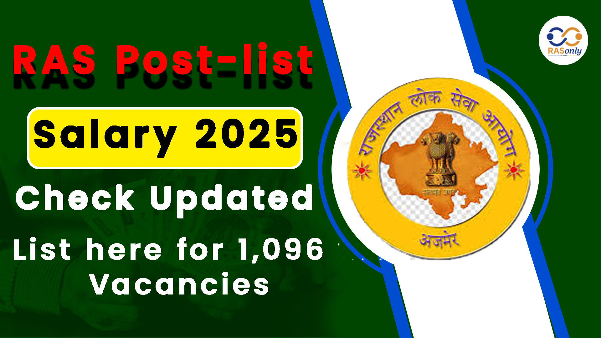 RAS Post List and Salary 2025: Updated List for 1,096 Vacancies