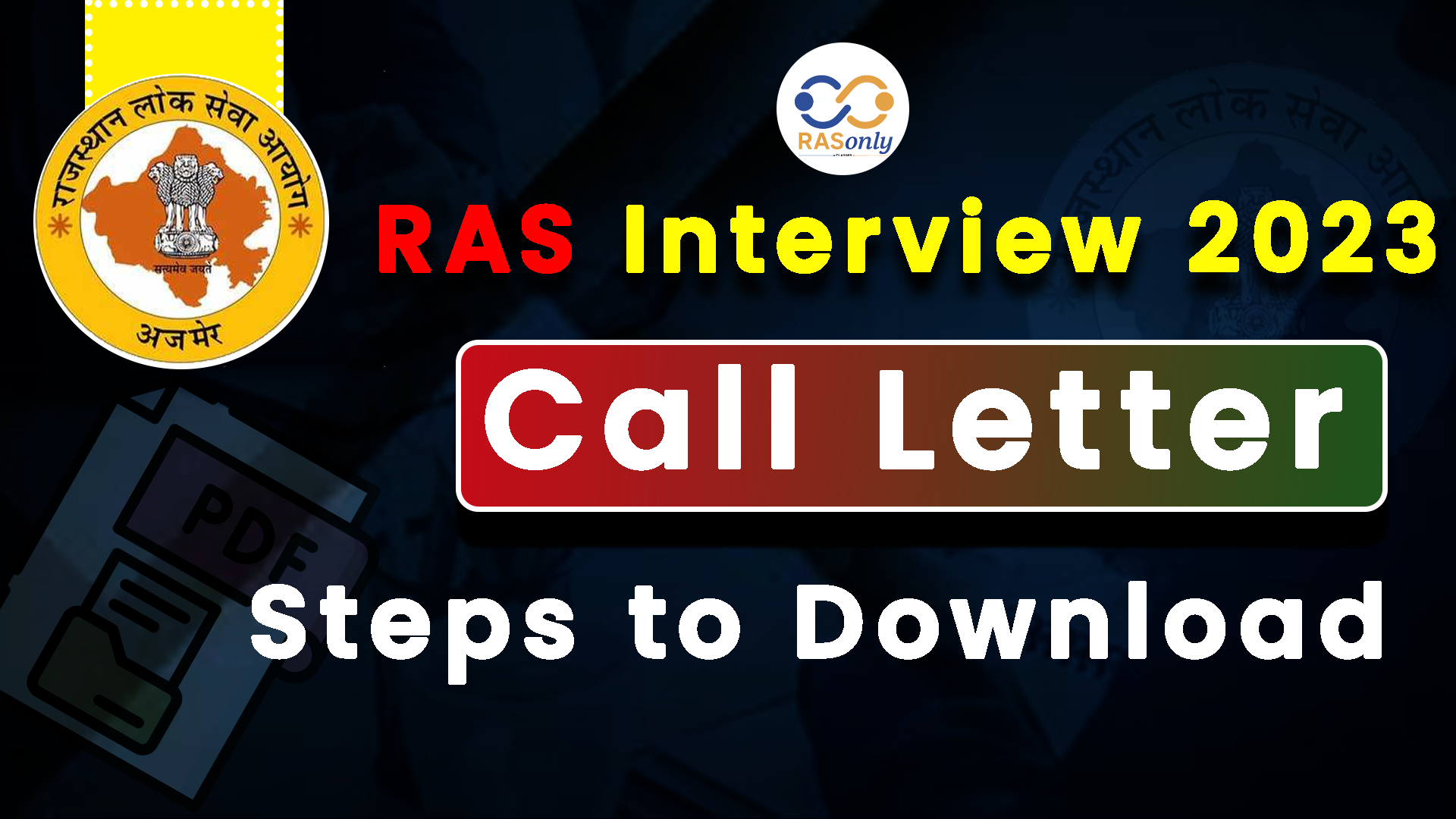RAS Interview 2023 Cycle [Begins 21 April 2025] - Direct Link to Call ...