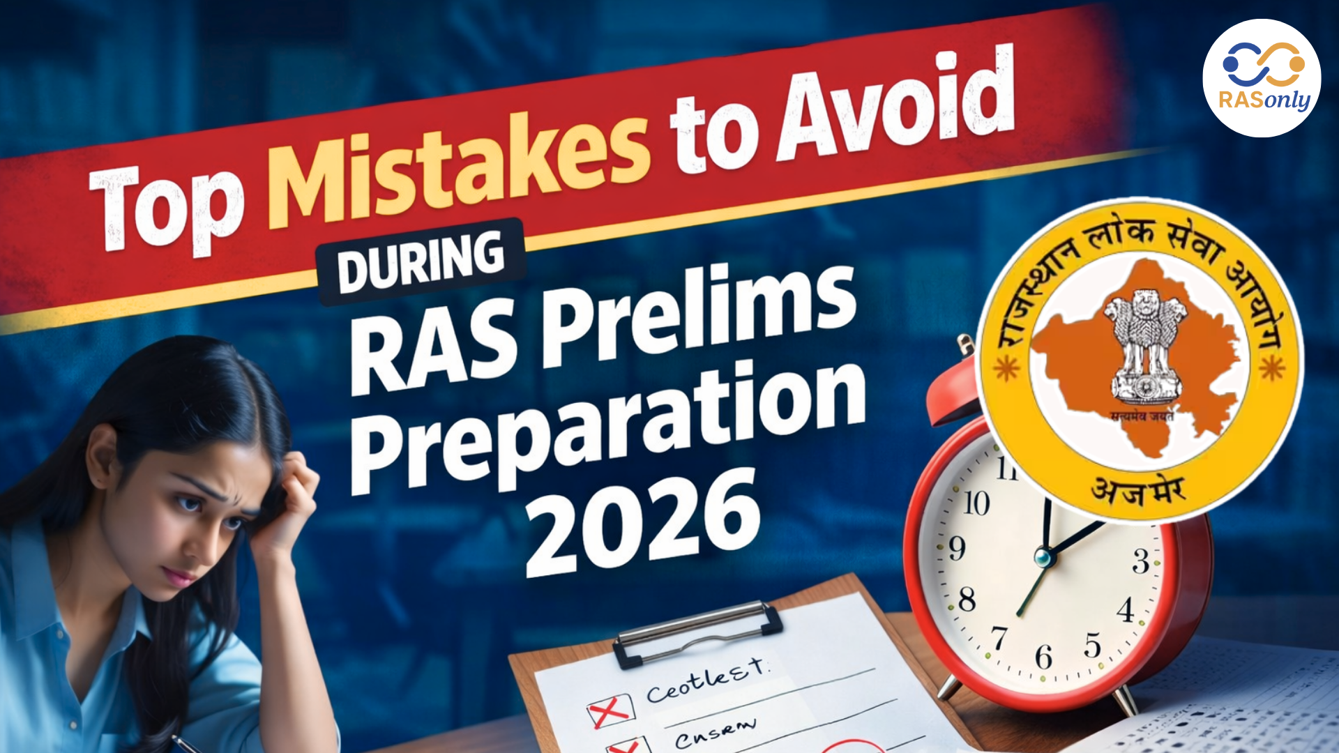 Top Mistakes to Avoid During RAS Prelims Preparation 2026