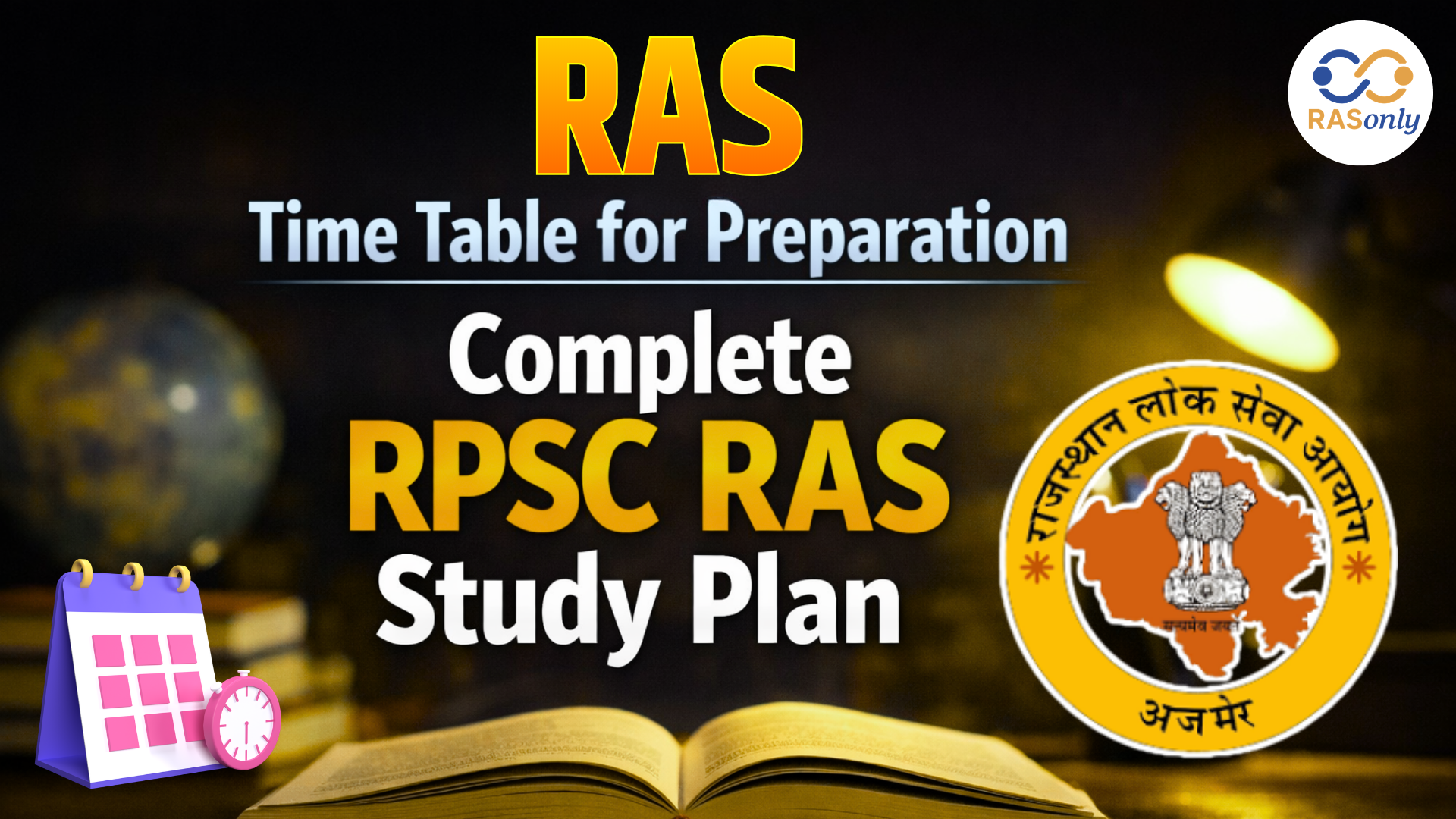 RAS Time Table for Preparation