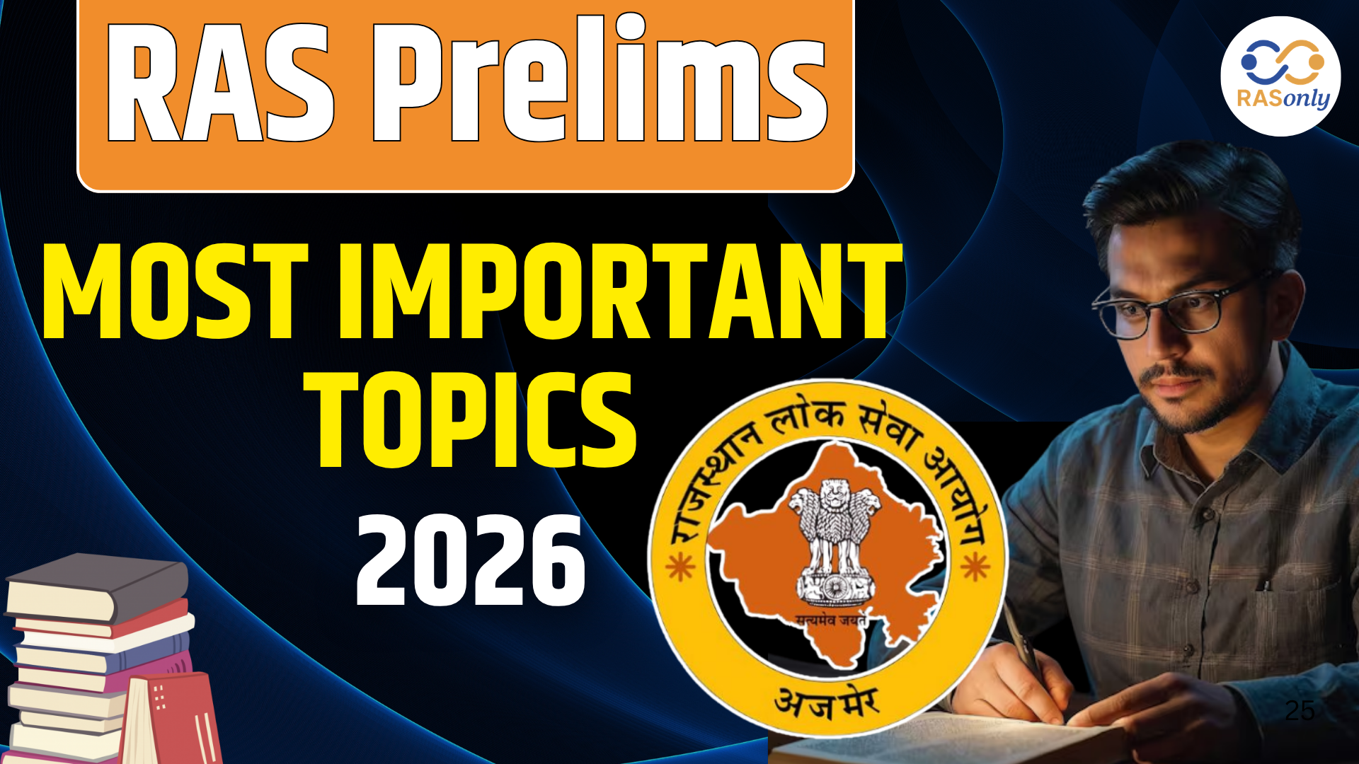 RAS Prelims Most Important Topics 2026 – Subject-wise High Weightage Topics, PYQ Trends & Smart Strategy