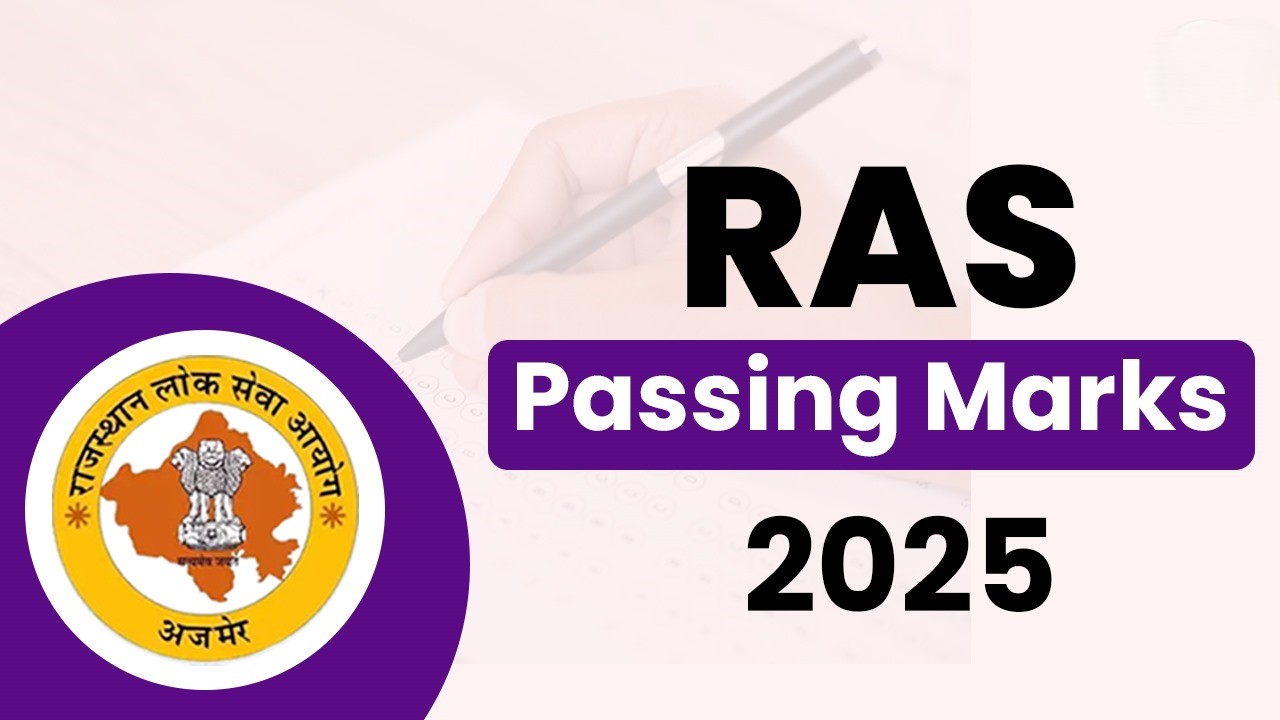 RAS Prelims Passing Marks 2025