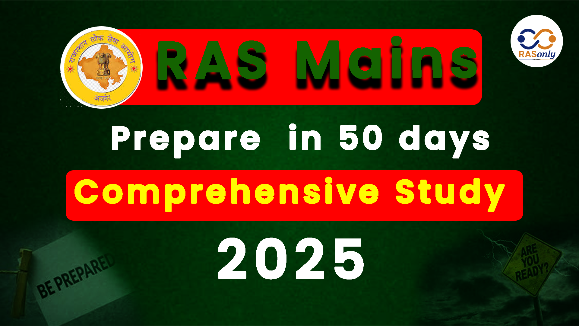 Prepare for RAS Mains 2025 in 50 days